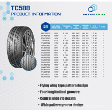 Atacado radial Pneus de Automóveis de Passageiros, fabricados na China, PCR, marca Intertrac